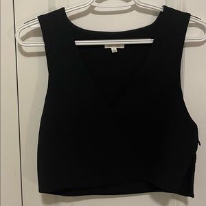 Wilfred V-Neck Crop Top